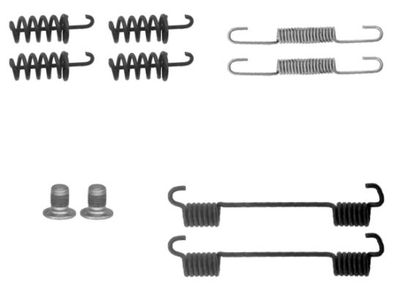 Accessory Kit, parking brake shoes HELLA PAGID 8DZ 355 202-111