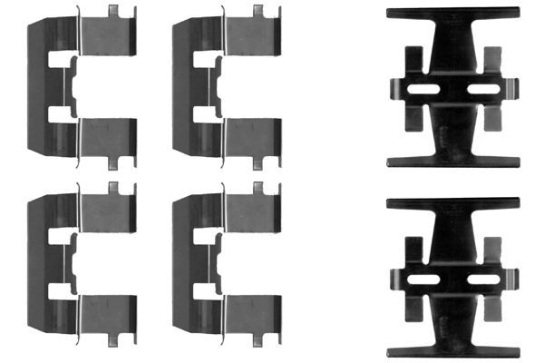 HELLA PAGID 8DZ 355 202-601 Accessory Kit, disc brake pad