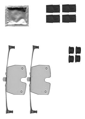 Accessory Kit, brake caliper HELLA PAGID 8DZ 355 205-441