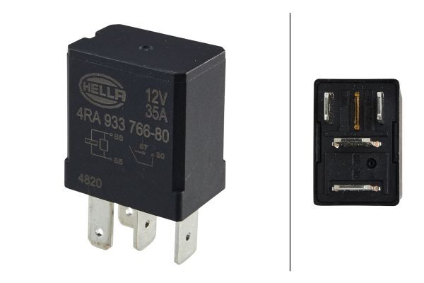 HELLA 4RA 933 766-801 Relay, main current