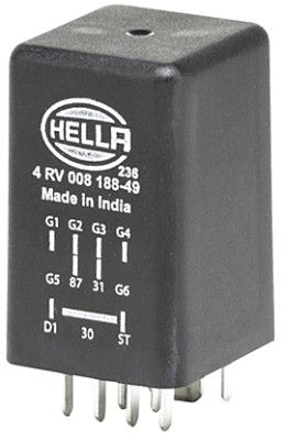 Control Unit, glow time HELLA 4RV 008 188-491