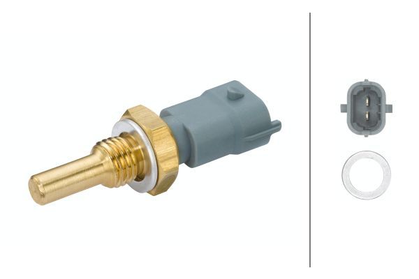 HELLA 6PT 009 107-611 Sensor, oil temperature