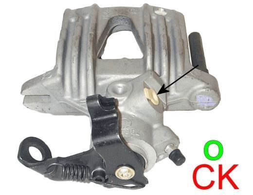 HELLA 8AC 355 382-351 Brake Caliper