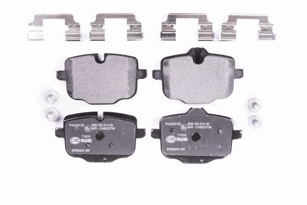 HELLA 8DB 355 014-361 Brake Pad Set, disc brake