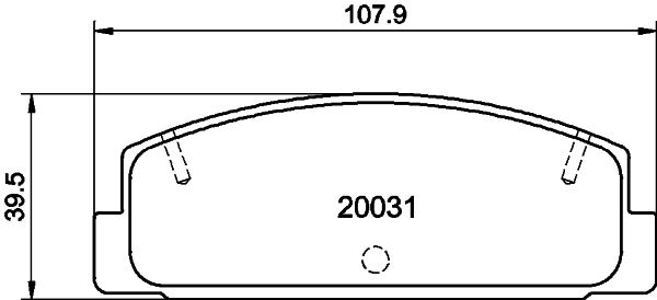 HELLA 8DB 355 016-761 Brake Pad Set, disc brake