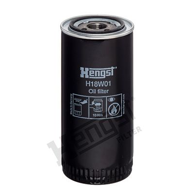 Oil Filter HENGST FILTER H18W01