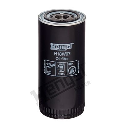 Oil Filter HENGST FILTER H18W07