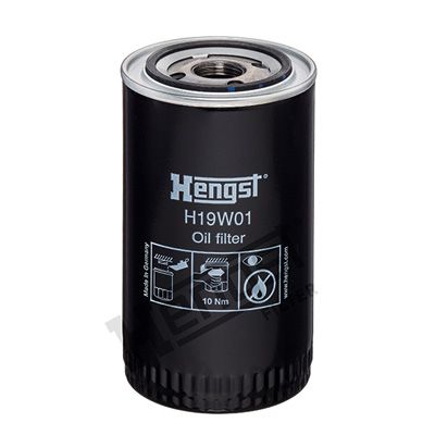 Oil Filter HENGST FILTER H19W01