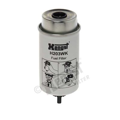 HENGST FILTER H203WK Fuel Filter