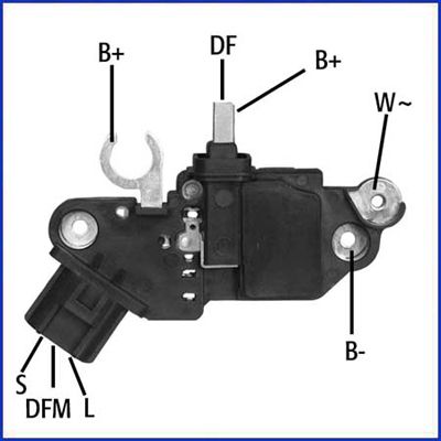 Alternator Regulator HITACHI 130591