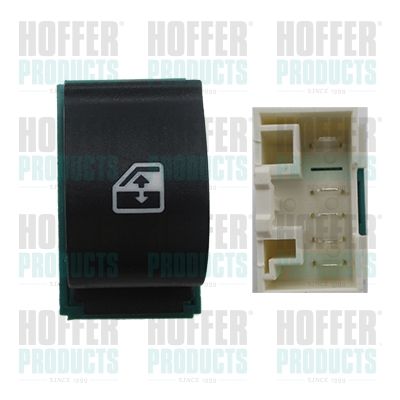 Switch, window regulator HOFFER 2106028