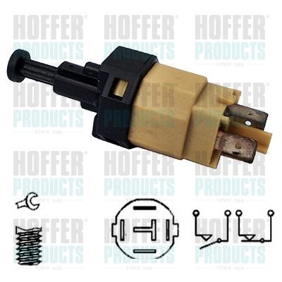 Stop Light Switch HOFFER 3500010