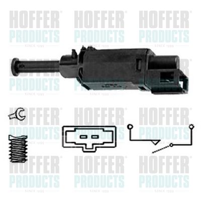 Stop Light Switch HOFFER 3500029