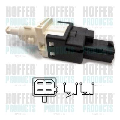 HOFFER 3500043 Stop Light Switch