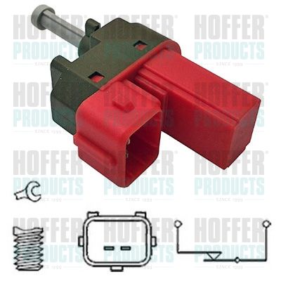 Stop Light Switch HOFFER 3500049