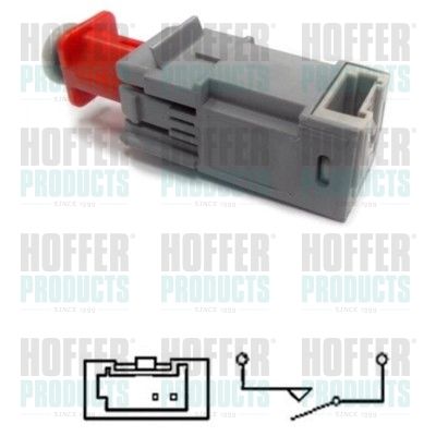 Stop Light Switch HOFFER 3500066