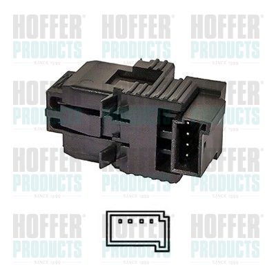 Stop Light Switch HOFFER 3500075