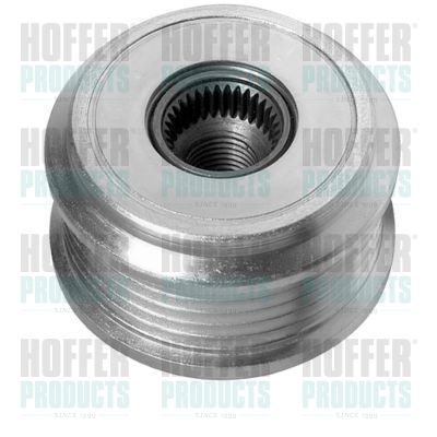 Alternator Freewheel Clutch HOFFER 45172