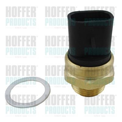 Temperature Switch, radiator fan HOFFER 7472635