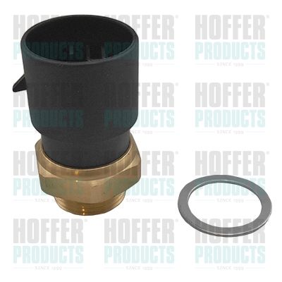 Temperature Switch, radiator fan HOFFER 7472650