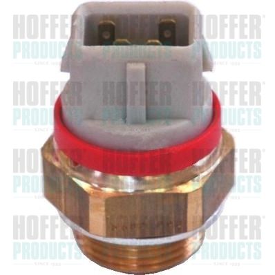 Temperature Switch, radiator fan HOFFER 7472697