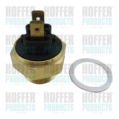 Temperature Switch, radiator fan HOFFER 7472711