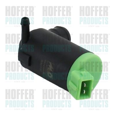 Washer Fluid Pump, window cleaning HOFFER 7500101