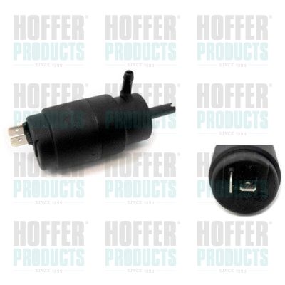 Washer Fluid Pump, window cleaning HOFFER 7500102