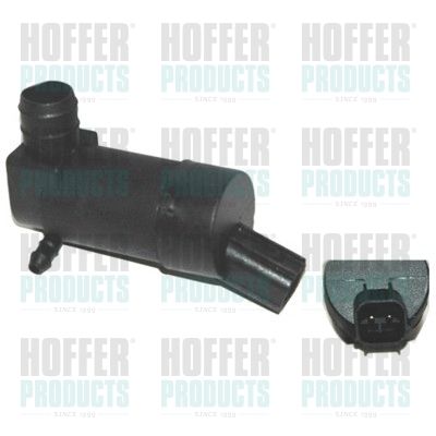 Washer Fluid Pump, window cleaning HOFFER 7500104