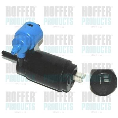 HOFFER 7500107 Washer Fluid Pump, window cleaning