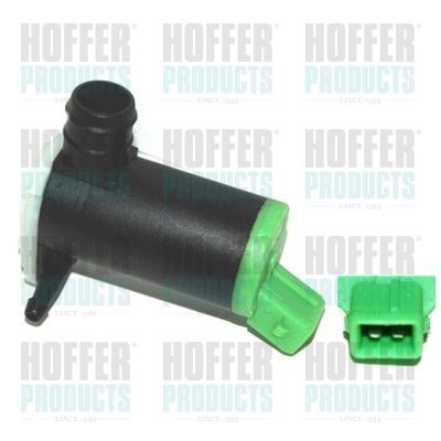 Washer Fluid Pump, window cleaning HOFFER 7500114