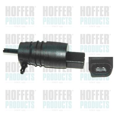 Washer Fluid Pump, window cleaning HOFFER 7500123