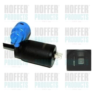 HOFFER 7500145 Washer Fluid Pump, window cleaning