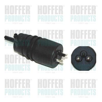 HOFFER 7500167 Washer Fluid Pump, window cleaning