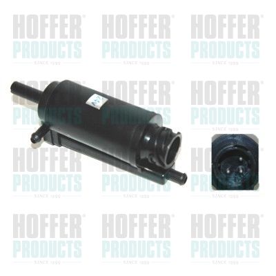 Washer Fluid Pump, window cleaning HOFFER 7500186