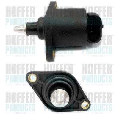 HOFFER 7514018 Idle Control Valve, air supply