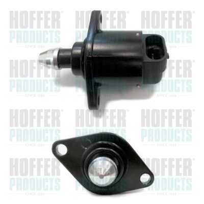 HOFFER 7514046 Idle Control Valve, air supply