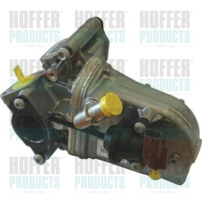 Cooler, exhaust gas recirculation HOFFER 7518146