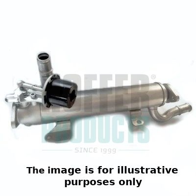 Cooler, exhaust gas recirculation HOFFER 7518326E