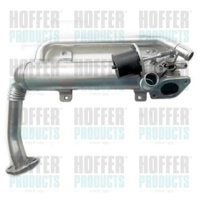 Cooler, exhaust gas recirculation HOFFER 7518346R