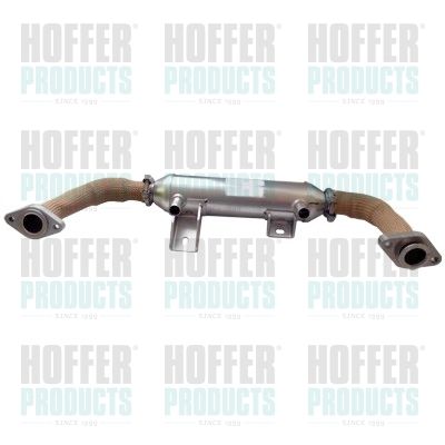 Cooler, exhaust gas recirculation HOFFER 7518363