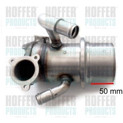 HOFFER 7518393 Cooler, exhaust gas recirculation