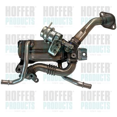 Cooler, exhaust gas recirculation HOFFER 7518434