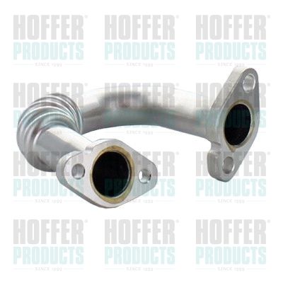 HOFFER 7518740 Cooler, exhaust gas recirculation