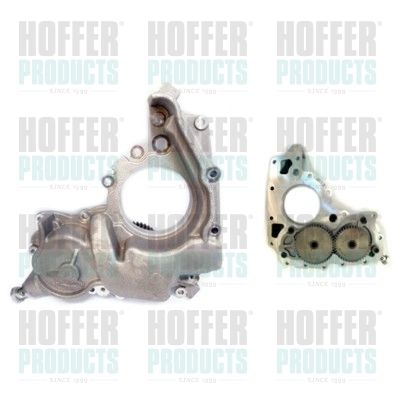 HOFFER 8091170 Vacuum Pump, braking system