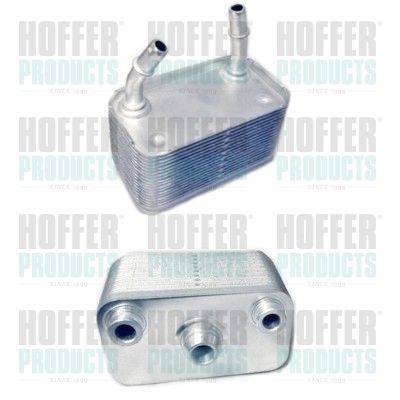 HOFFER 8095031 Oil Cooler, automatic transmission