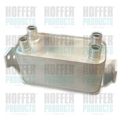 Oil Cooler, engine oil HOFFER 8095088