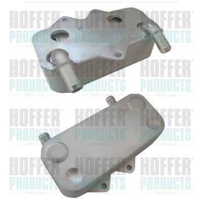 HOFFER 8095098 Oil Cooler, engine oil