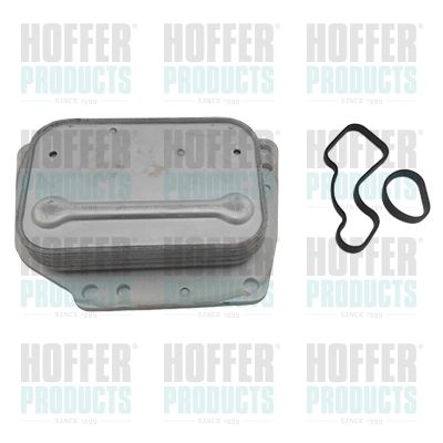 HOFFER 8095212 Oil Cooler, engine oil