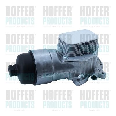 Oil Cooler, engine oil HOFFER 8095297